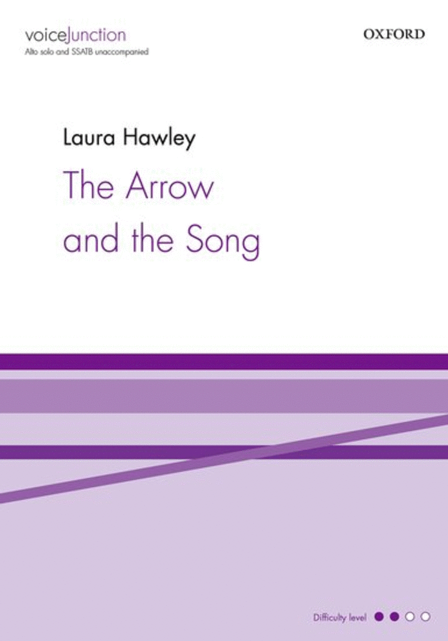 The Arrow and the Song SSATB scores gallery preview page 1