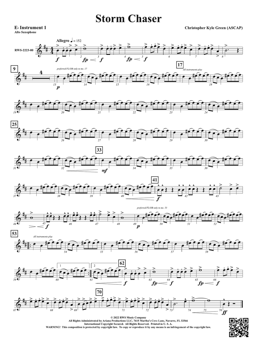 Storm Chaser: Part 1 - E-flat Instruments