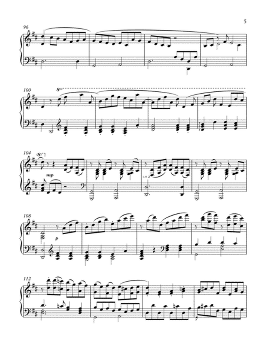 Bergamasca from Ancient Airs & Dances, Suite #2, Piano solo arr. by Shawn Heller image number null
