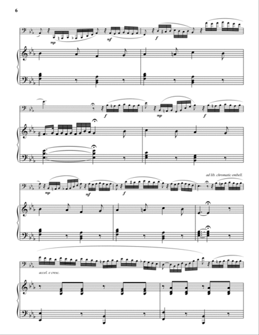 Carnival of Venice Bass Trombone scores gallery preview page 6