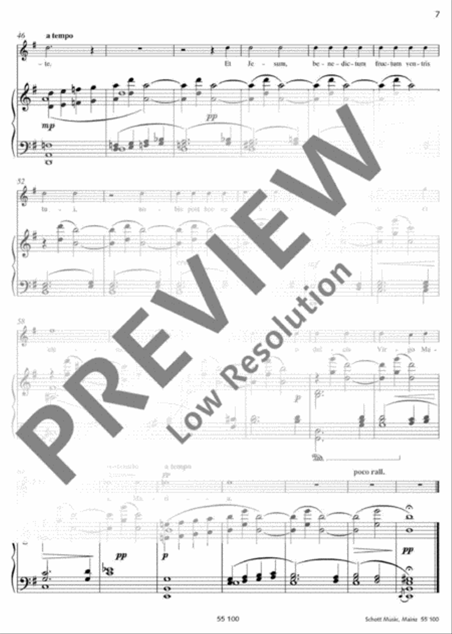 Salve Regina Salve Regina Mezzo-Soprano Voice scores gallery preview page 8
