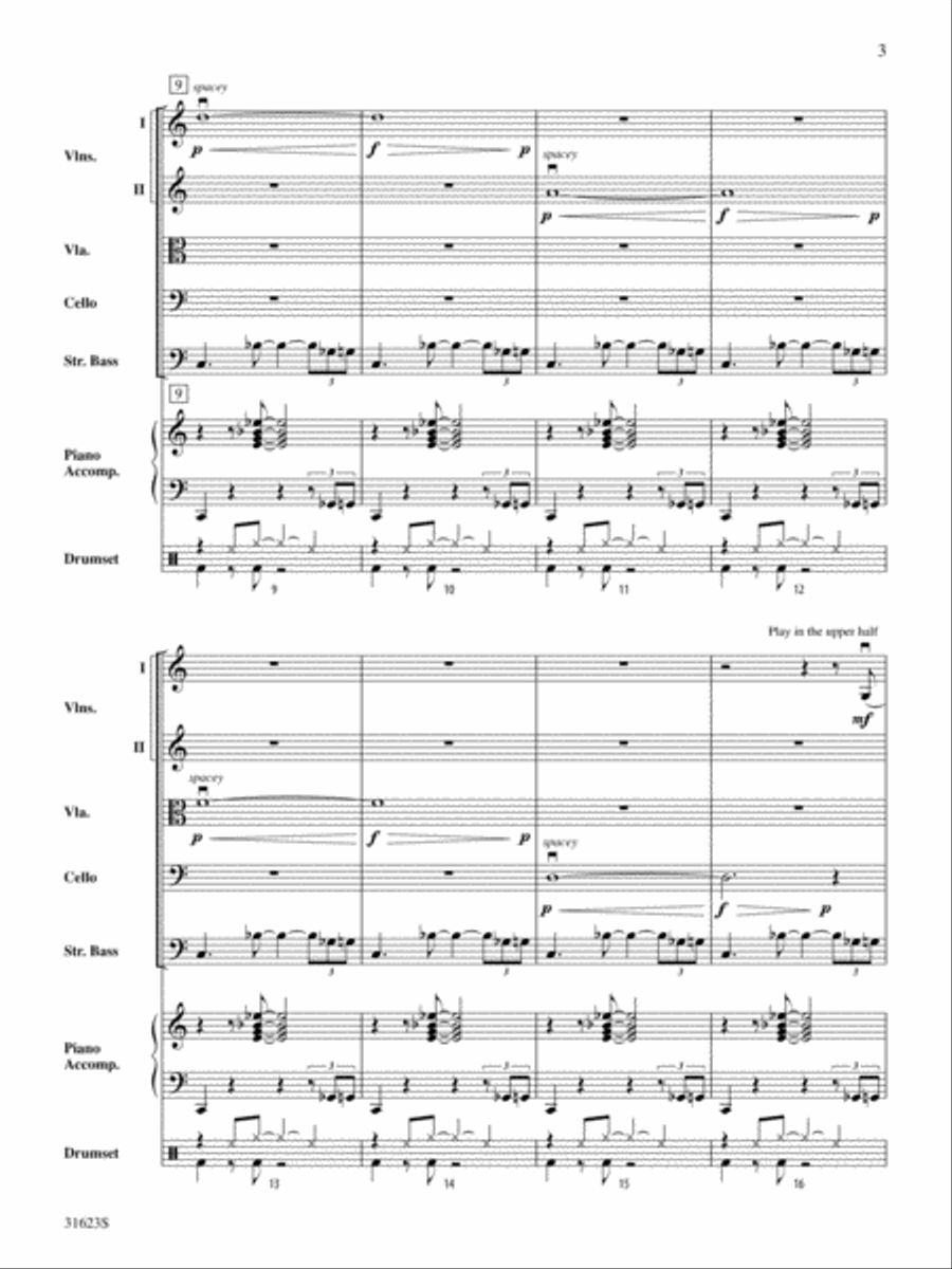 Fourth Dimension: Score String Orchestra scores gallery preview page 3