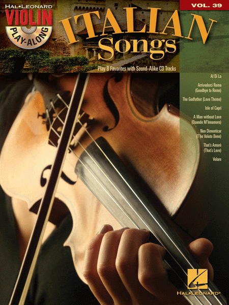 Italian Songs (Violin Play-Along Volume 39)
