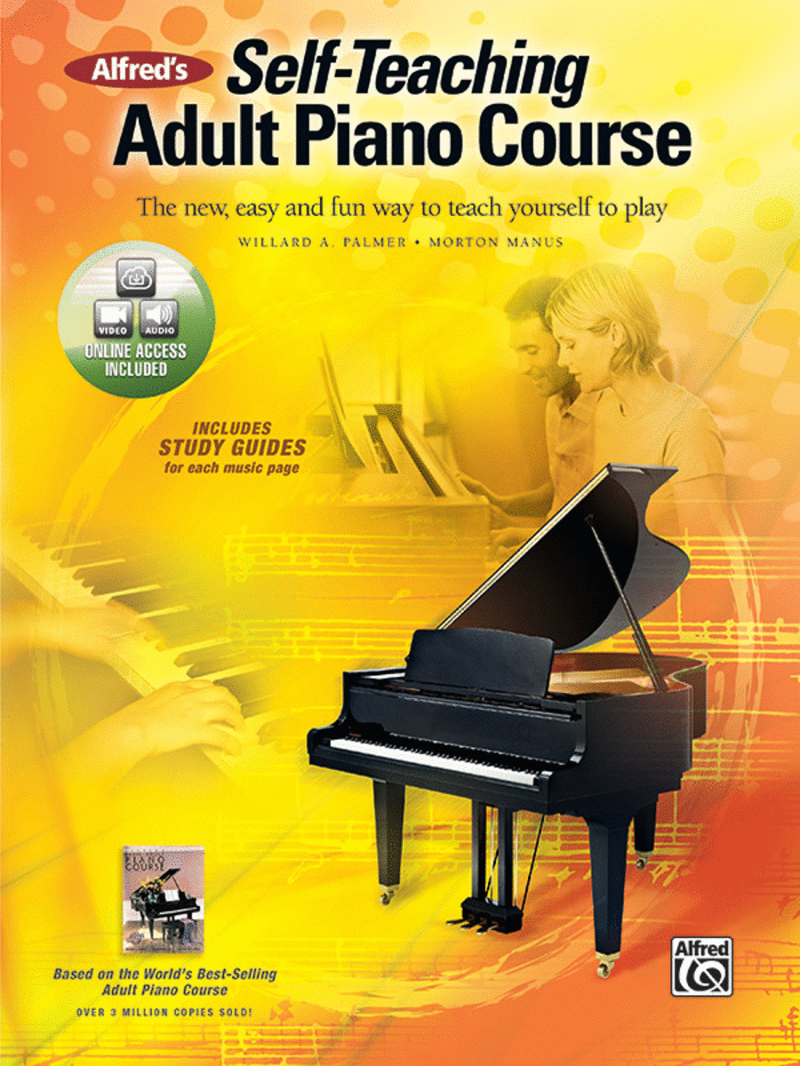 Alfred's Self-Teaching Adult Piano Course image number null