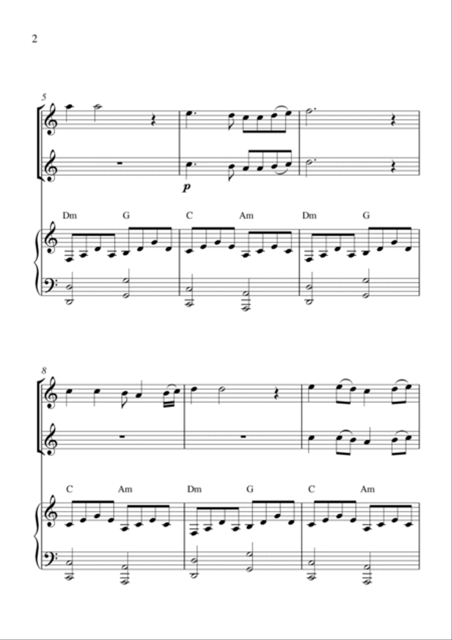 El Reloj Woodwind Duet scores gallery preview page 2
