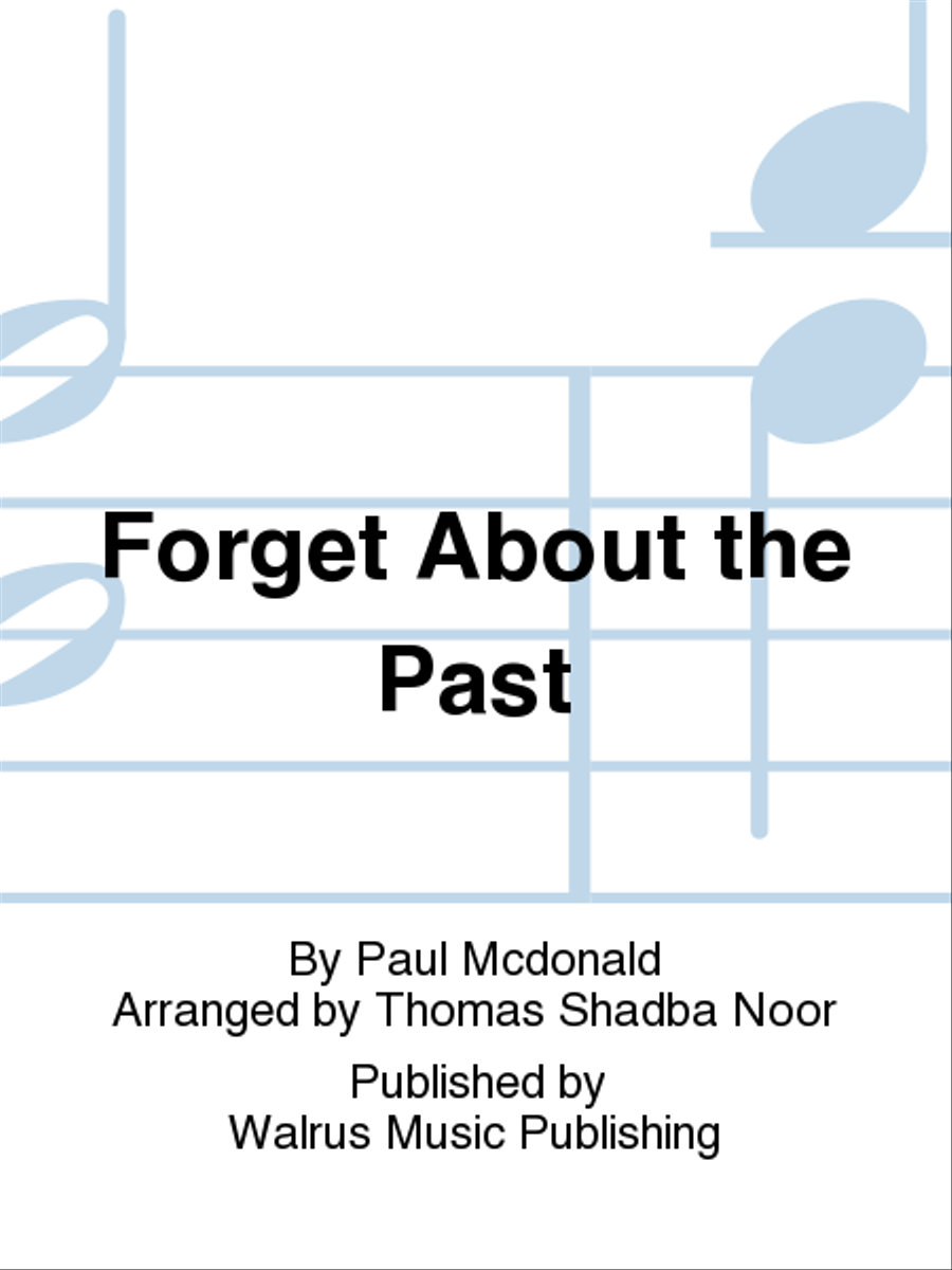 Forget About the Past Big Band scores gallery preview page 1