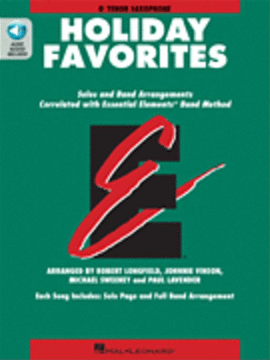 Essential Elements Holiday Favorites Concert Band Methods scores gallery preview page 1