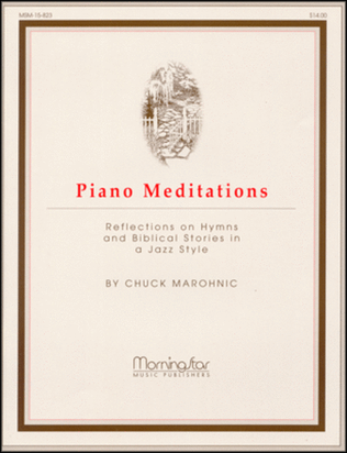 Book cover for Piano Meditations Reflections on Hymns and Biblical Stories in Jazz Style