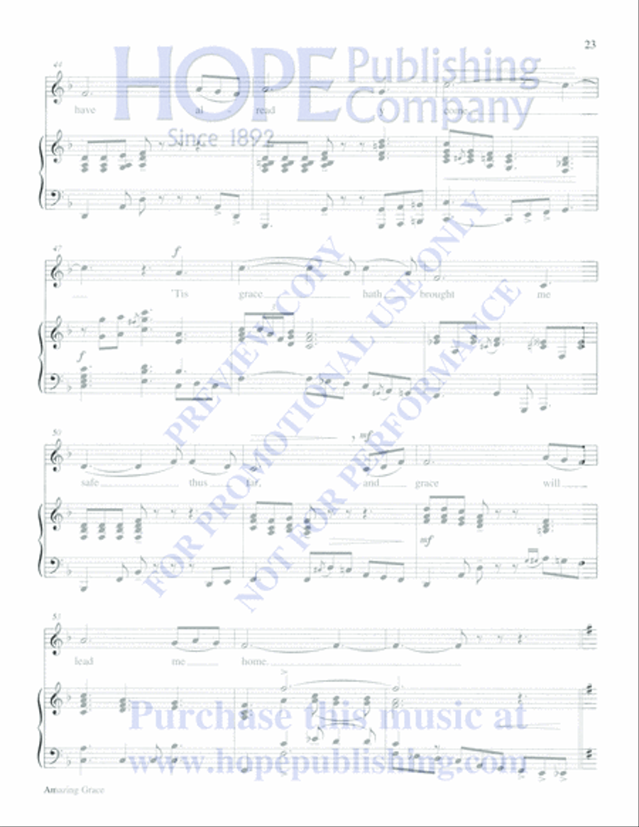 Seven Sacred Vocal Solos High Voice scores gallery preview page 26