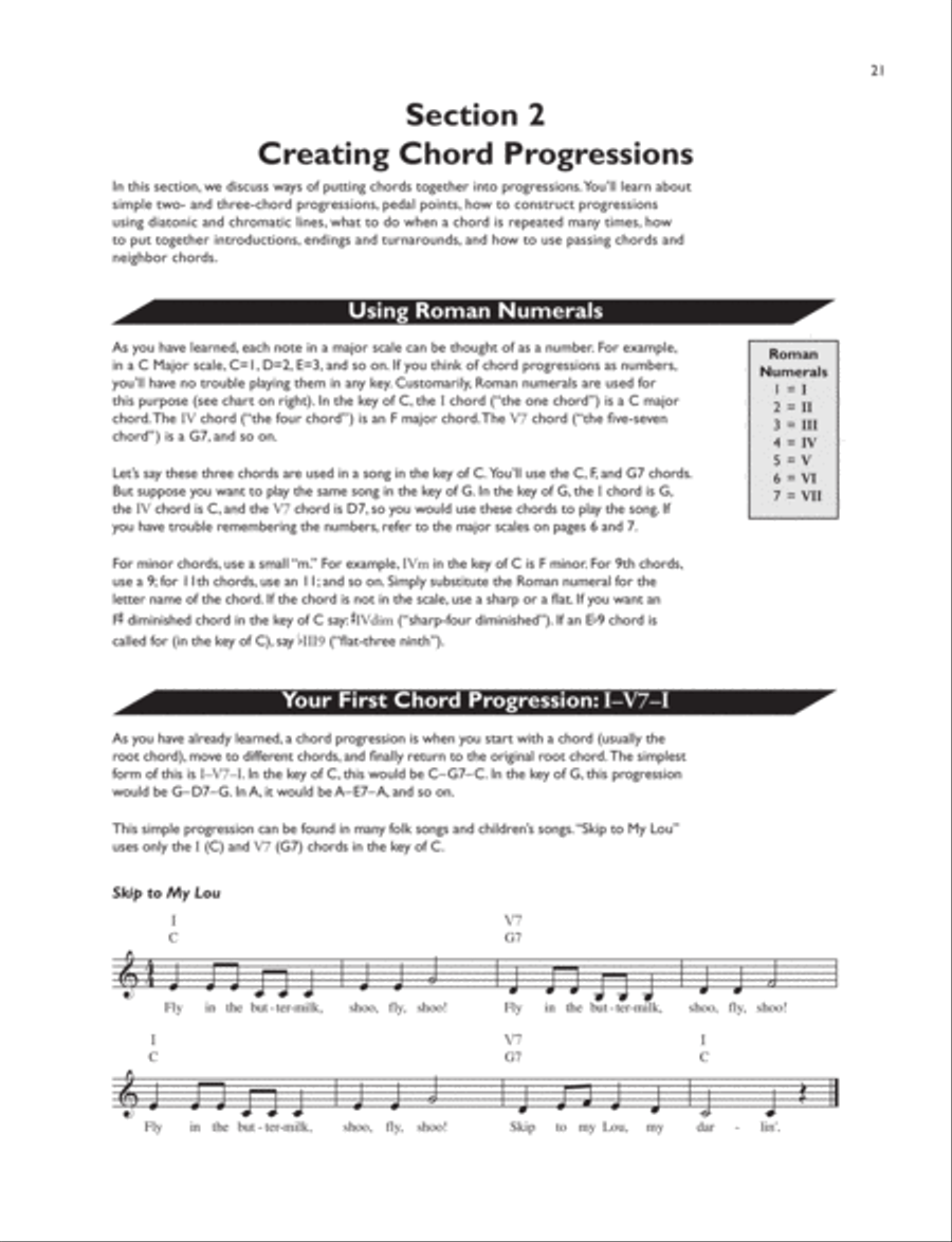 Chord Progressions -- Theory and Practice Collection / Songbook scores gallery preview page 4