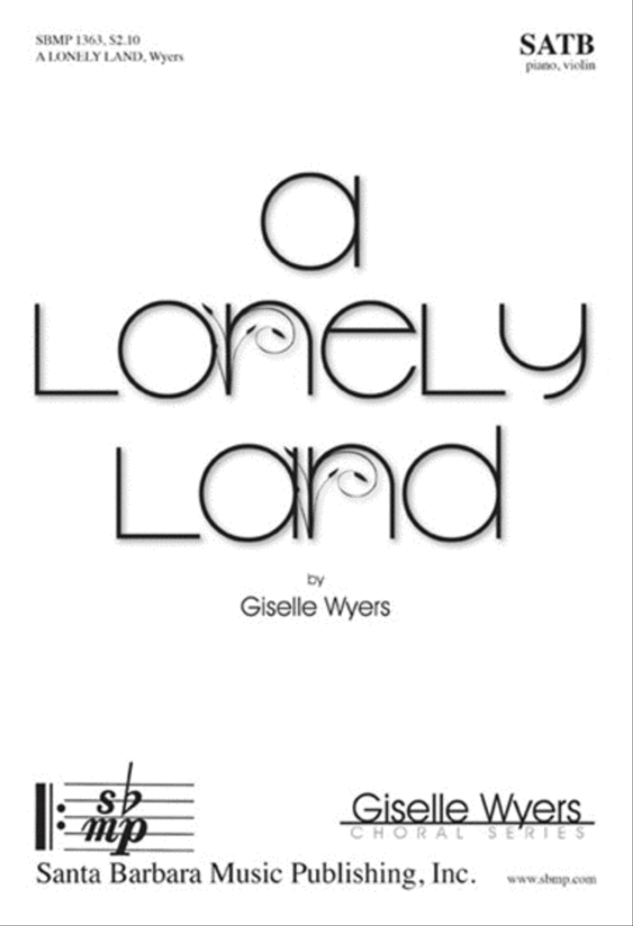 A Lonely Land - SATB Octavo 4-Part scores gallery preview page 1