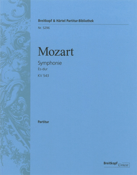 Symphony [No. 39] in E flat major K. 543