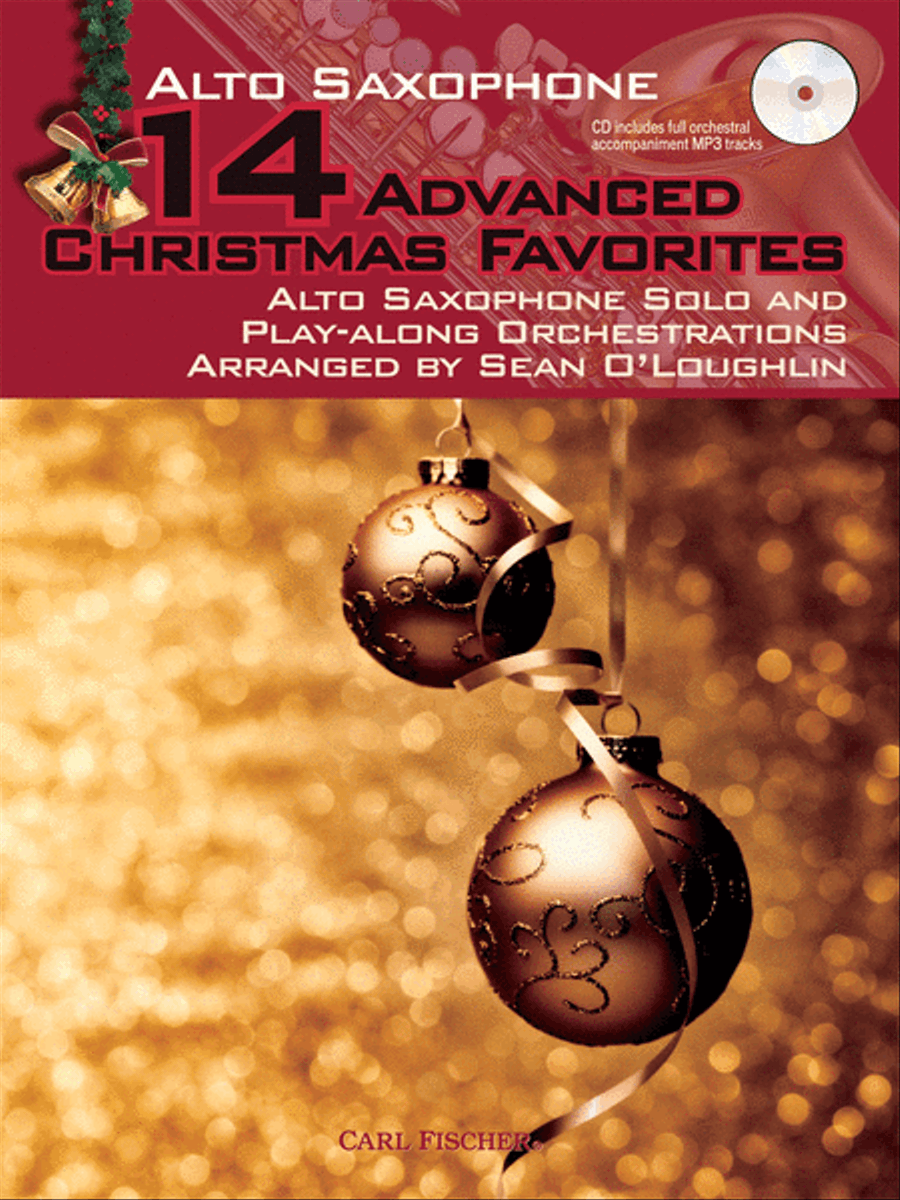 Book cover for 14 Advanced Christmas Favorites