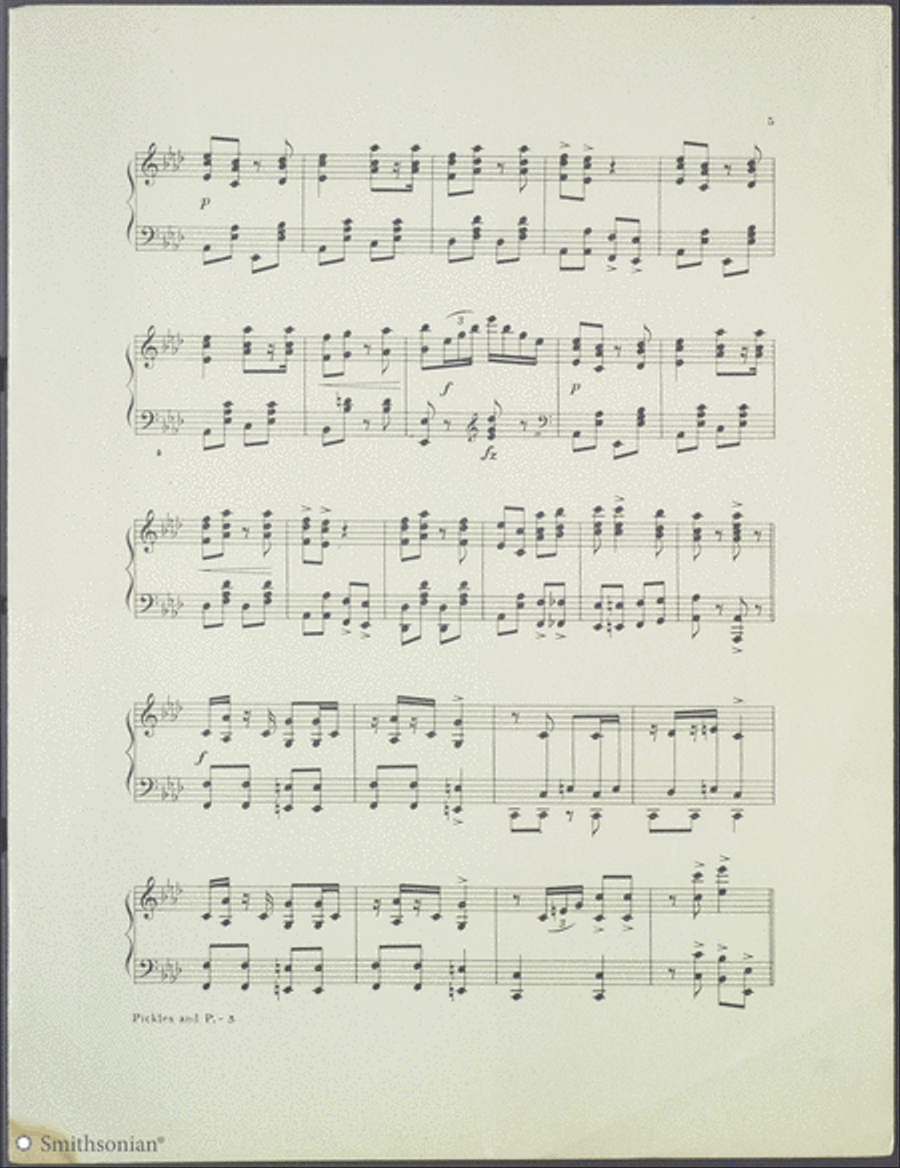Pickles and Peppers Piano Solo scores gallery preview page 5