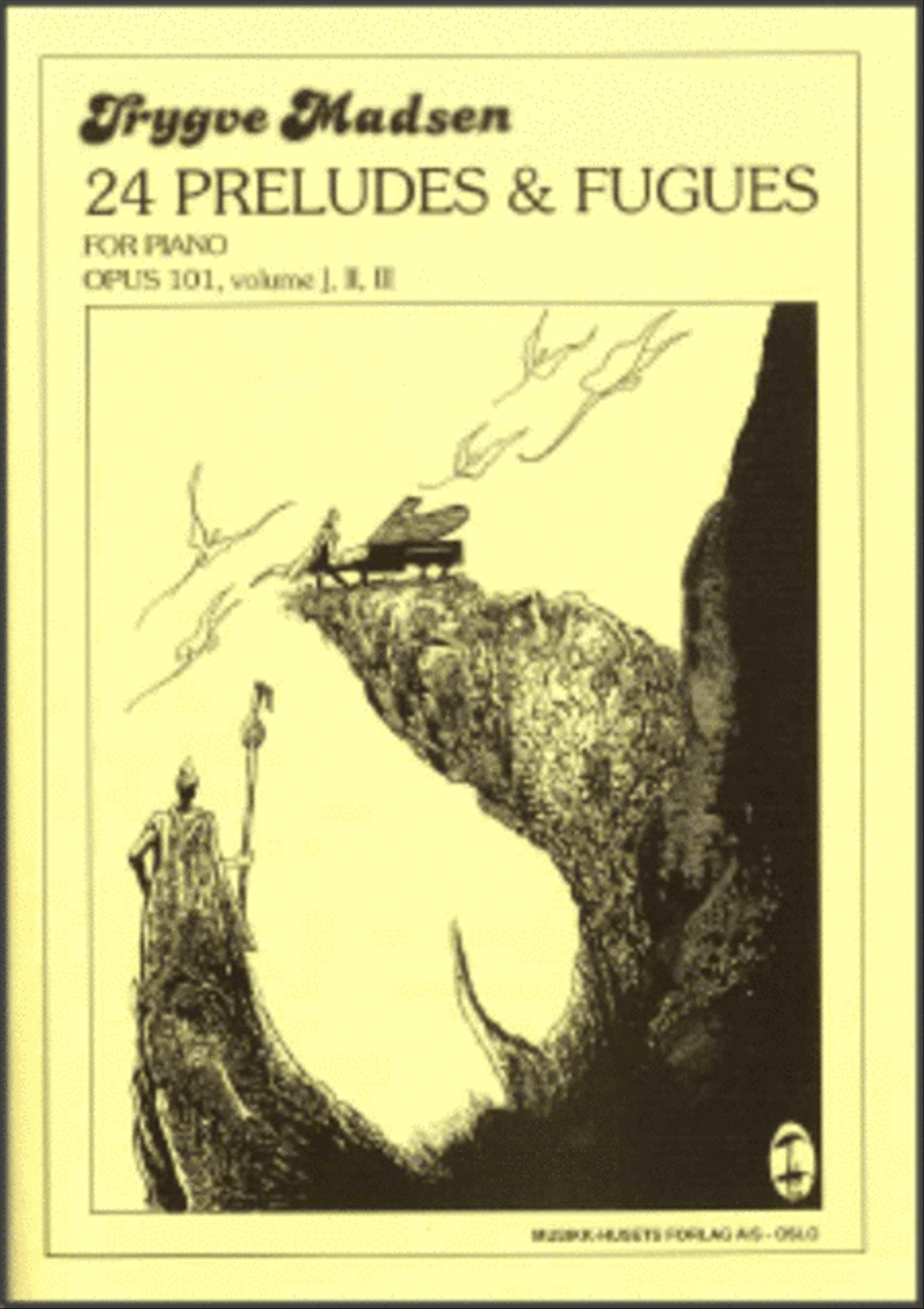 24 Preludes and Fugues 1 Op. 101 Vol. 1 Piano Solo scores gallery preview page 1