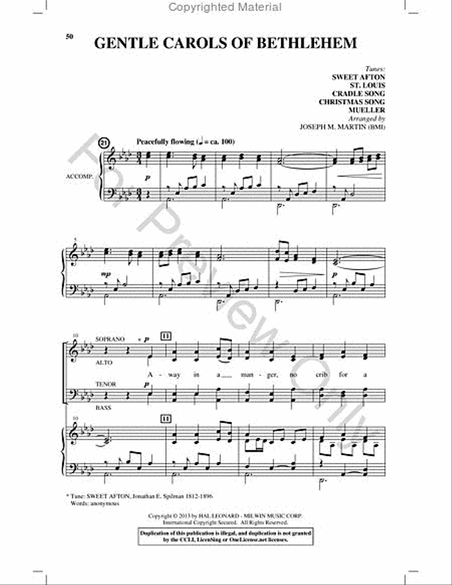 Appalachian Winter Choir scores gallery preview page 49