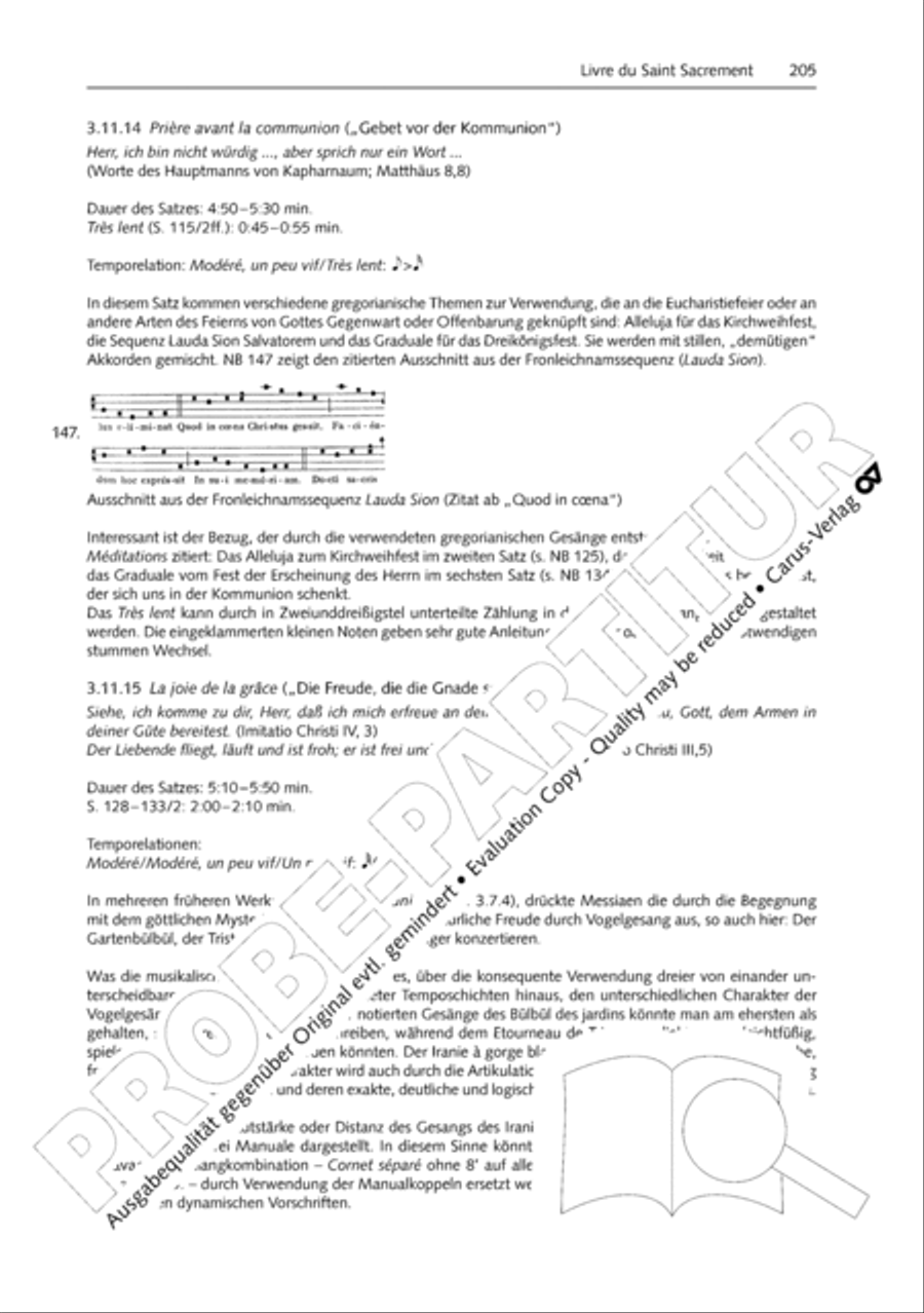 Orgelschule zur historischen Auffuhrungspraxis Organ Solo scores gallery preview page 206