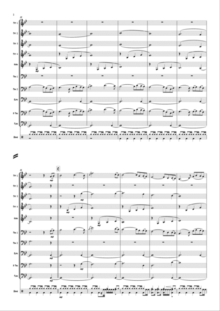 After The Rain Euphonium scores gallery preview page 4