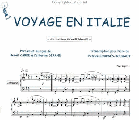 Voyage en Italie (Collection CrocK'MusiC) image number null