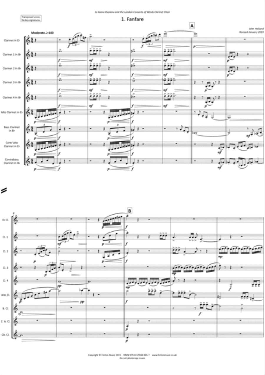 Shortened Suite Set of Parts scores gallery preview page 3