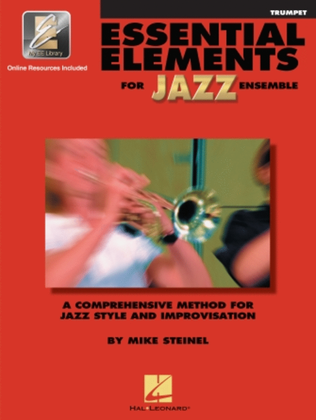 Book cover for Essential Elements for Jazz Ensemble – Trumpet