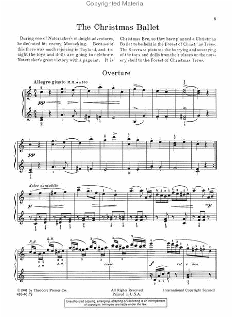 Nutcracker Suite Chamber Music scores gallery preview page 2