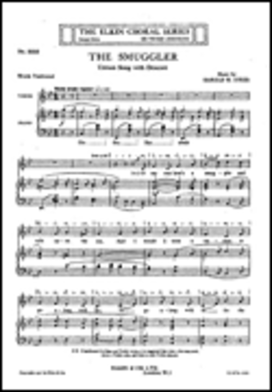 Harold H. Sykes: The Smuggler Unison/Descant/Piano Unison Choir scores gallery preview page 1