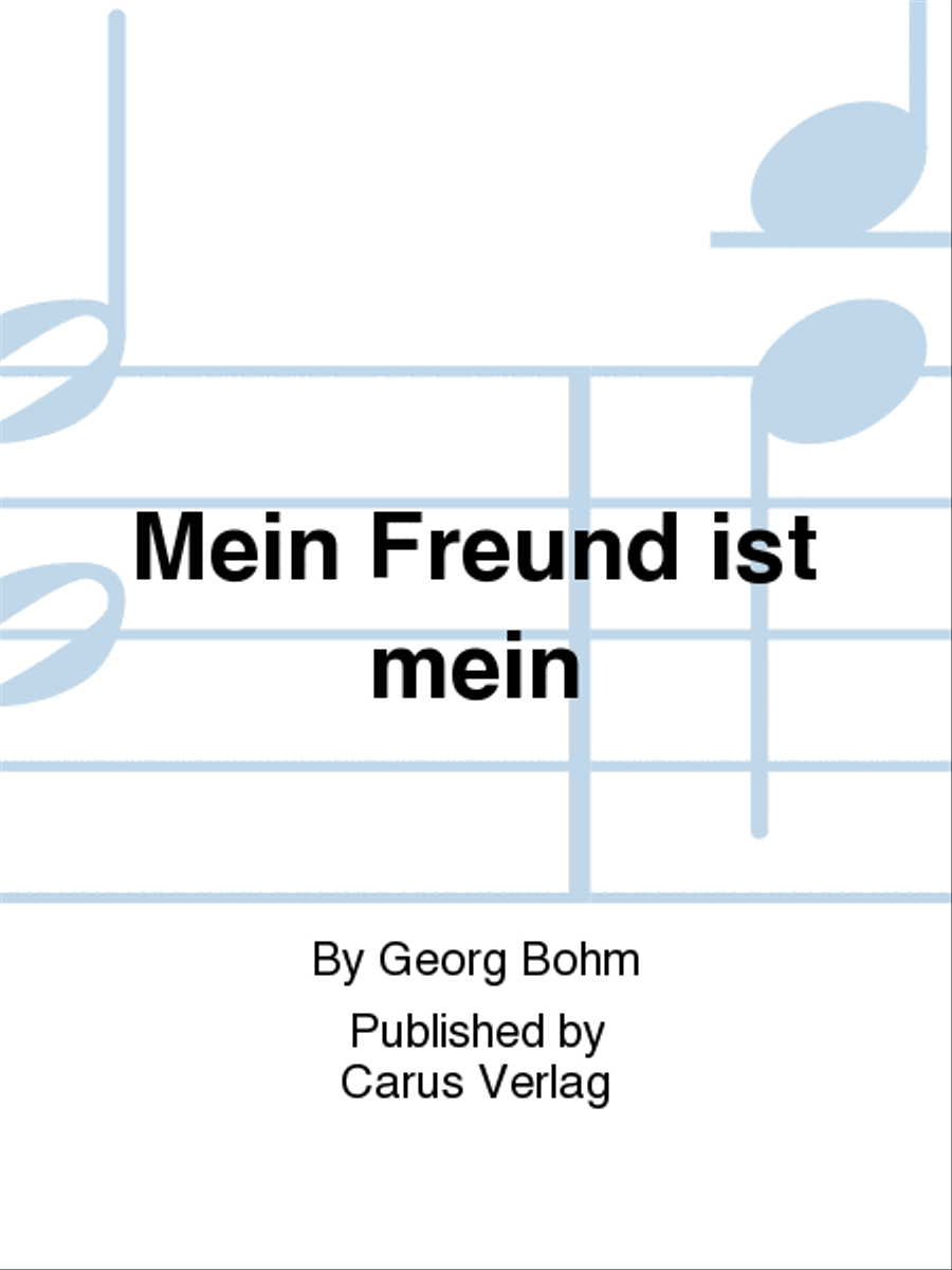 Mein Freund ist mein 4-Part scores gallery preview page 1
