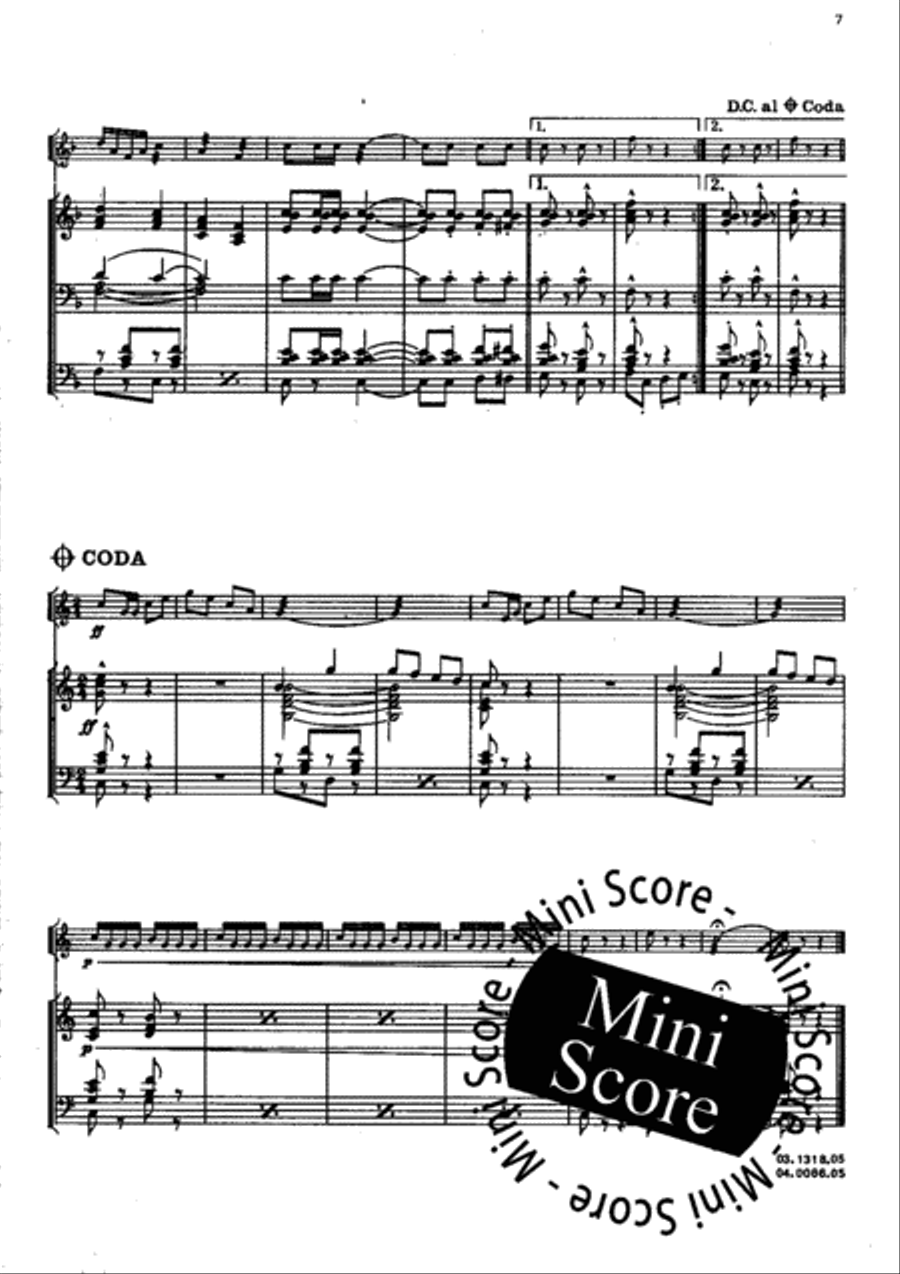 Happy Go Lucky Concert Band scores gallery preview page 9