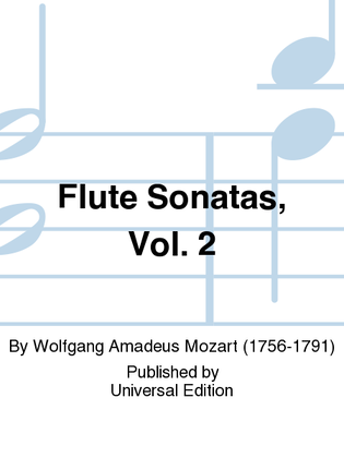 Book cover for Flute Sonatas, Vol. 2