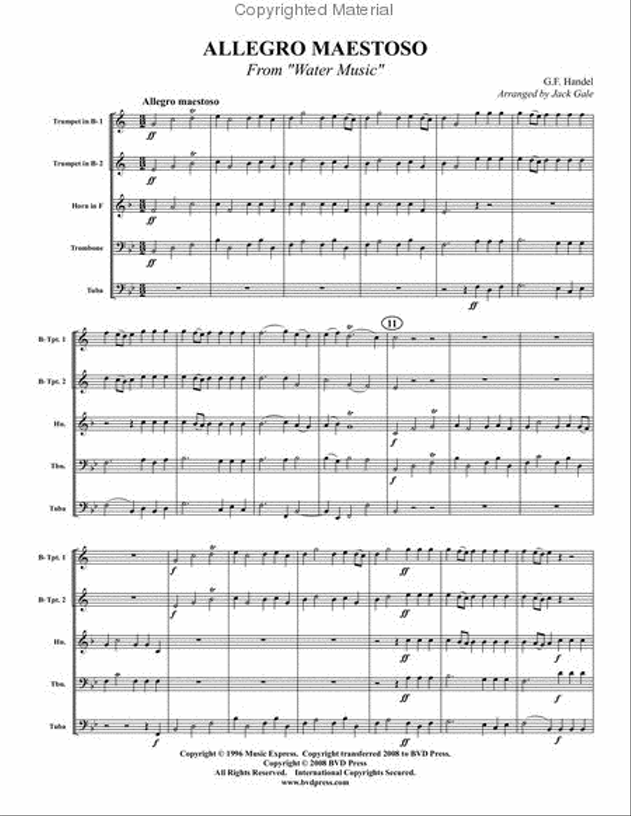 Allegro Maestoso from 