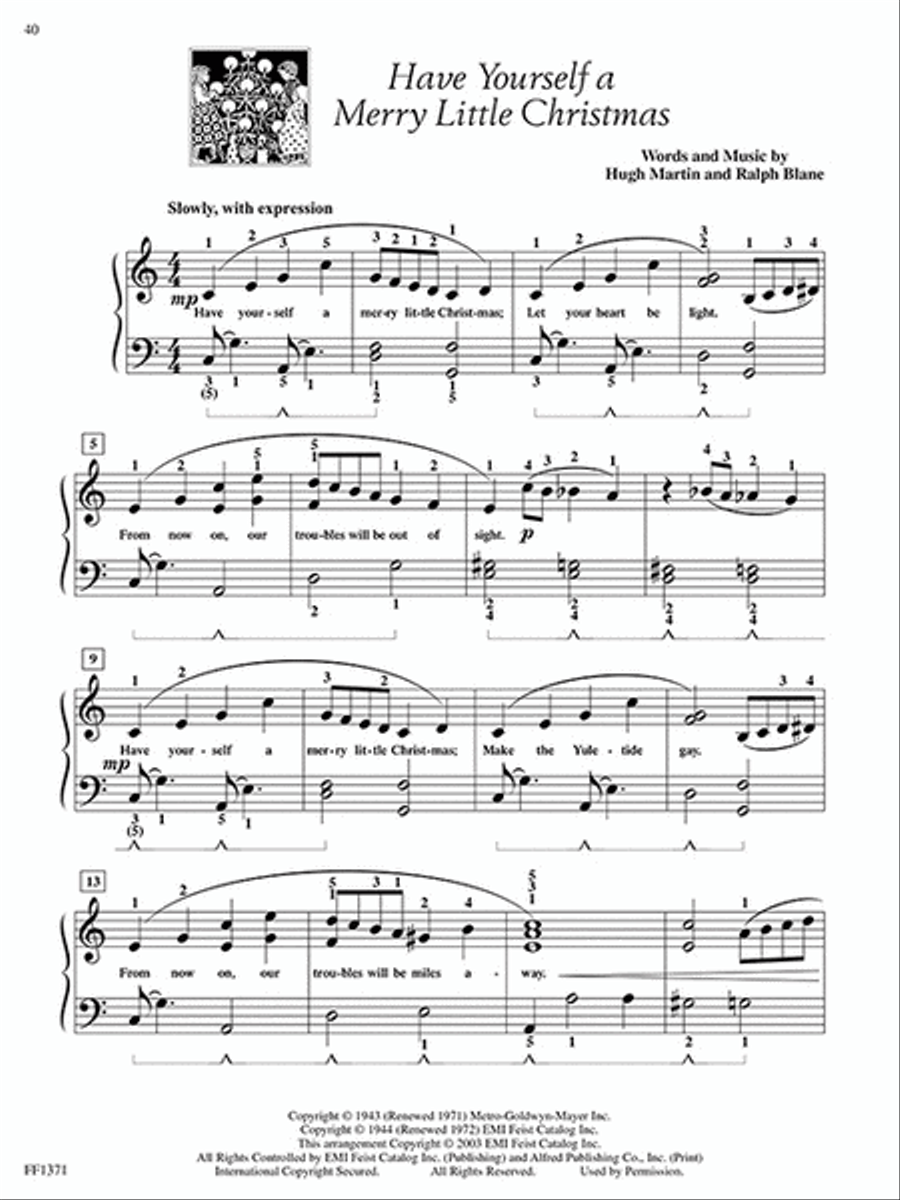 Adult Piano Adventures Christmas – Book 2 Piano Method scores gallery preview page 4