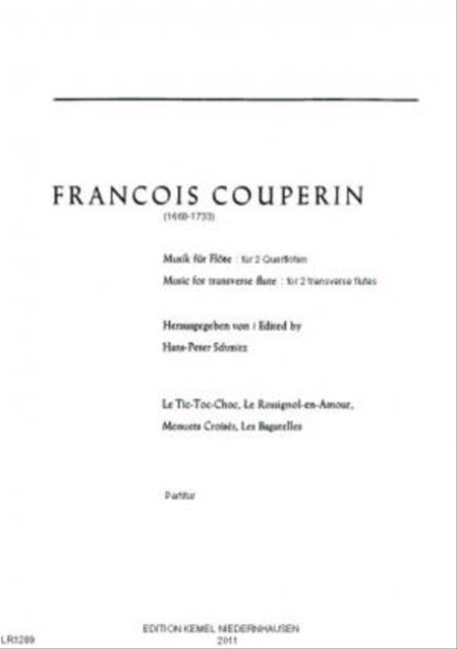 Musik für Flöte Musik für Flöte Flute Duet scores gallery preview page 1