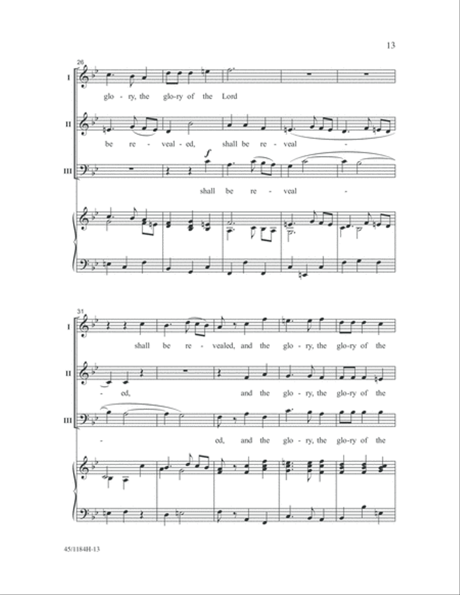 Messiah Messiah 3-Part scores gallery preview page 13