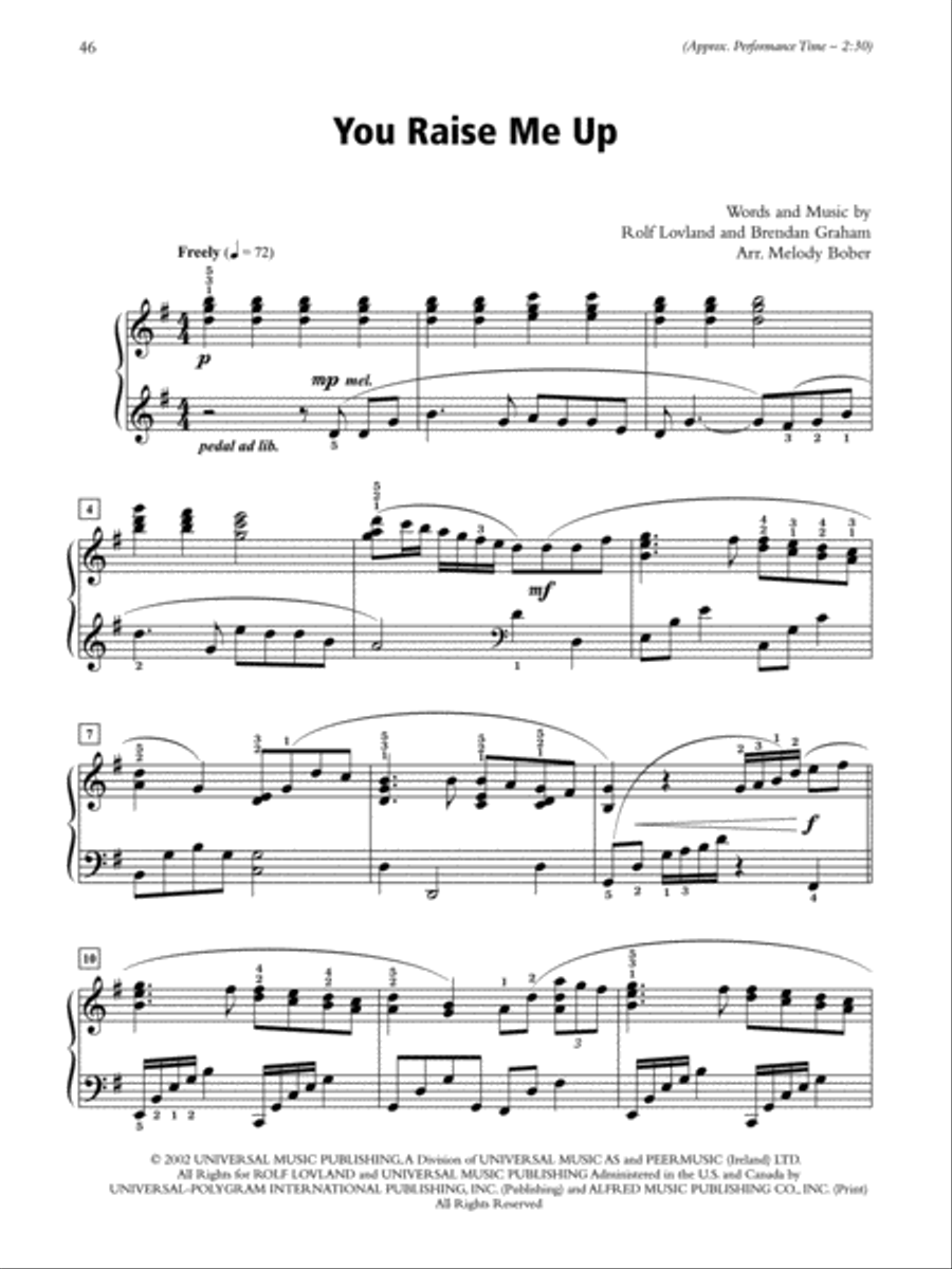 Contemporary Christian Hits Piano Solo scores gallery preview page 5