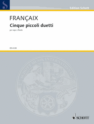 Book cover for Cinque piccoli duetti