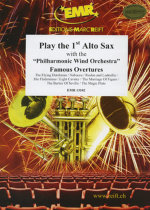 Book cover for Play The 1st Alto Sax With The Philharmonic Wind Orchestra
