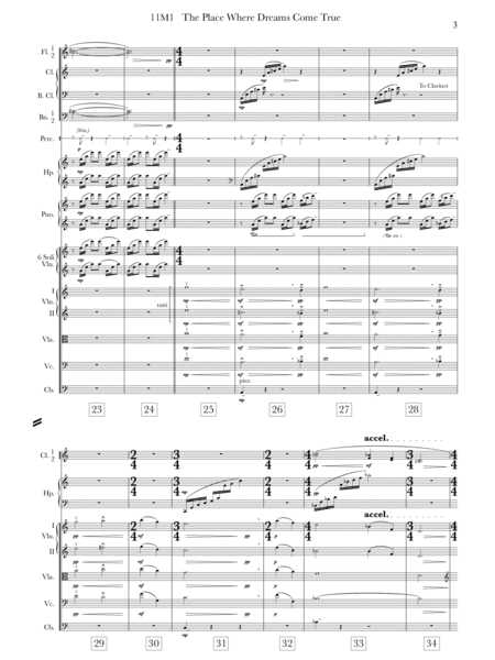Theme From 'field Of Dreams' - Score Only