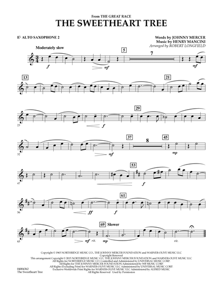 The Sweetheart Tree (from The Great Race) - Eb Alto Saxophone 2