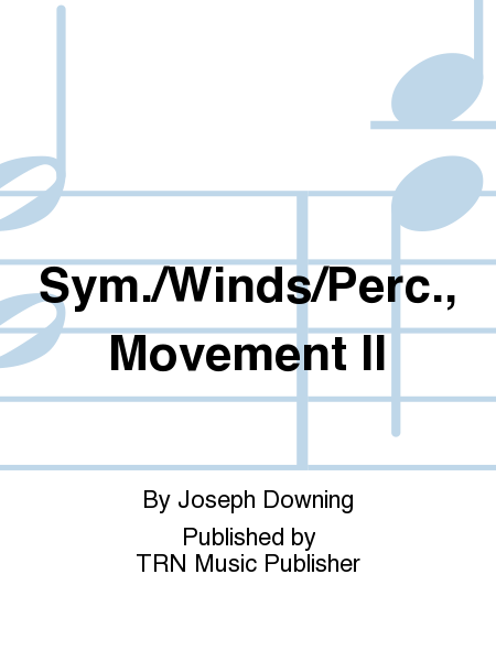 Sym./Winds/Perc., Movement II image number null