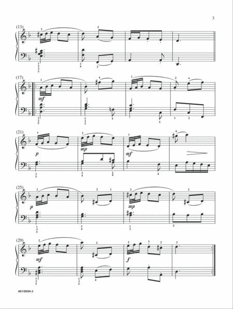 Master Class Series - Level 4 Piano Method scores gallery preview page 3