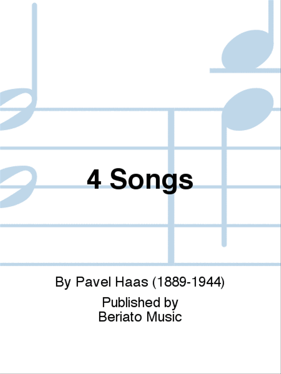 4 Songs Baritone Horn scores gallery preview page 1