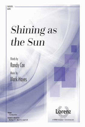 Book cover for Shining as the Sun