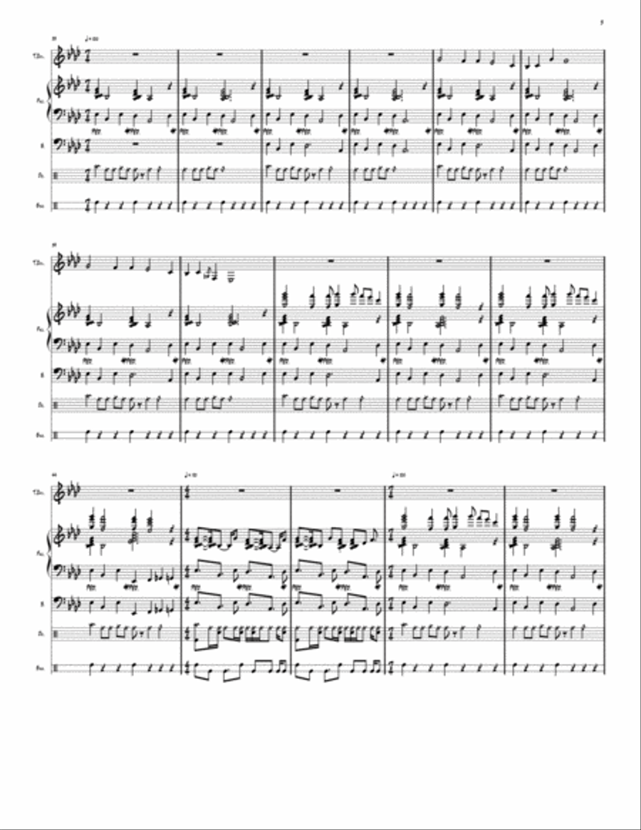 City Life Jazz Ensemble scores gallery preview page 3
