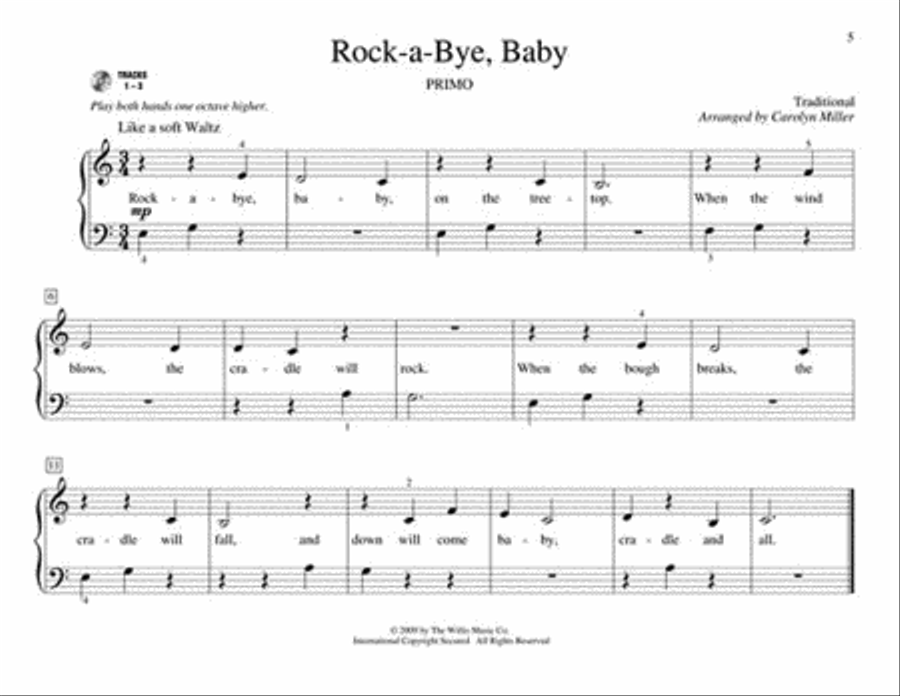 Teaching Little Fingers to Play Easy Duets Piano Method scores gallery preview page 4