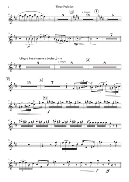 George Gershwin - Three Preludes image number null