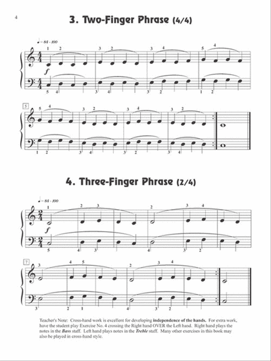 Schaum Fingerpower, Level One (Book and CD) Piano Method scores gallery preview page 4
