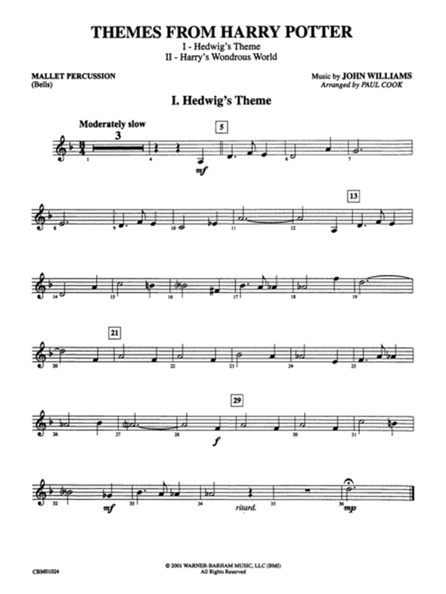 Harry Potter, Themes from: Mallets