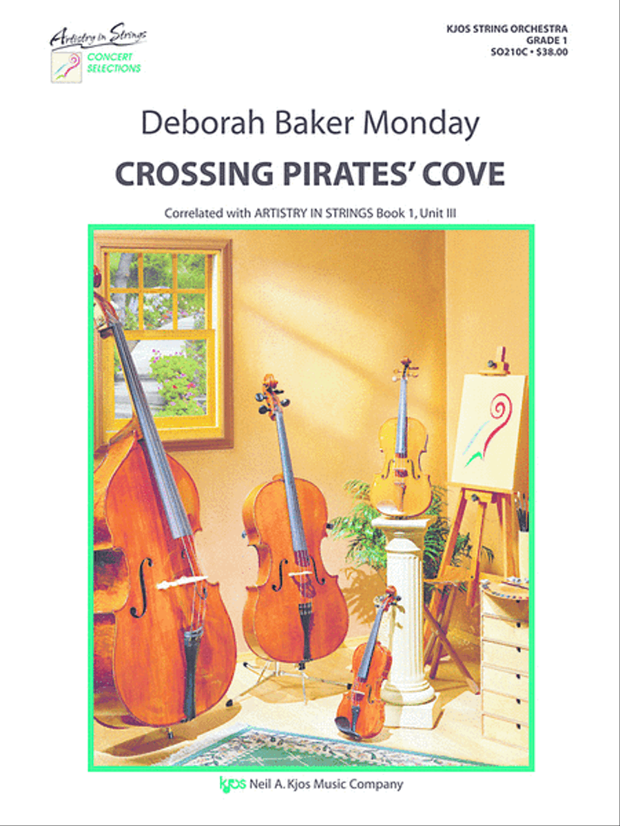 Crossing Pirates Cove String Orchestra scores gallery preview page 1