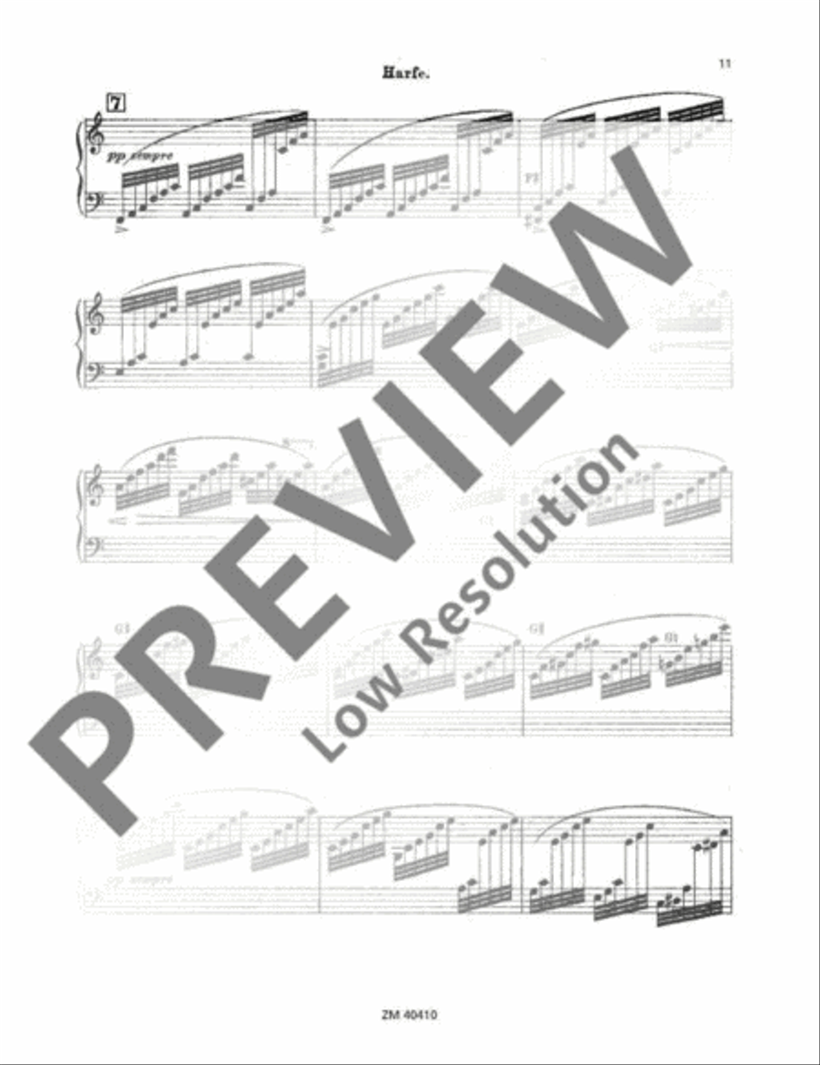 Vineta Harp scores gallery preview page 12